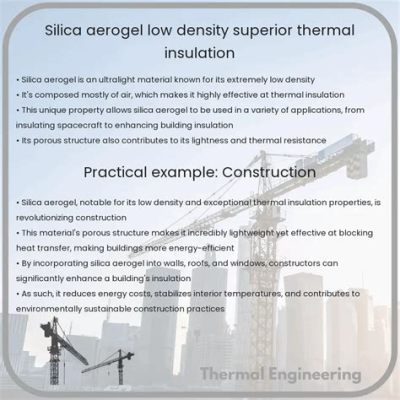  Silica Aerogel: เคล็ดลับในการสร้างฉนวนความร้อนเหนือชั้นและตัวกรองอากาศระดับโลก!